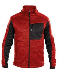 Arbeits Fleecejacke Rot